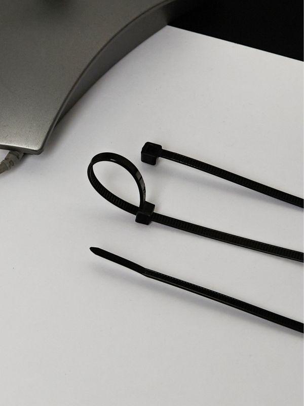 Хомут кабельный 3.6х150 нейл. черн. (уп.100шт) IEK UHH32-D036-150-100