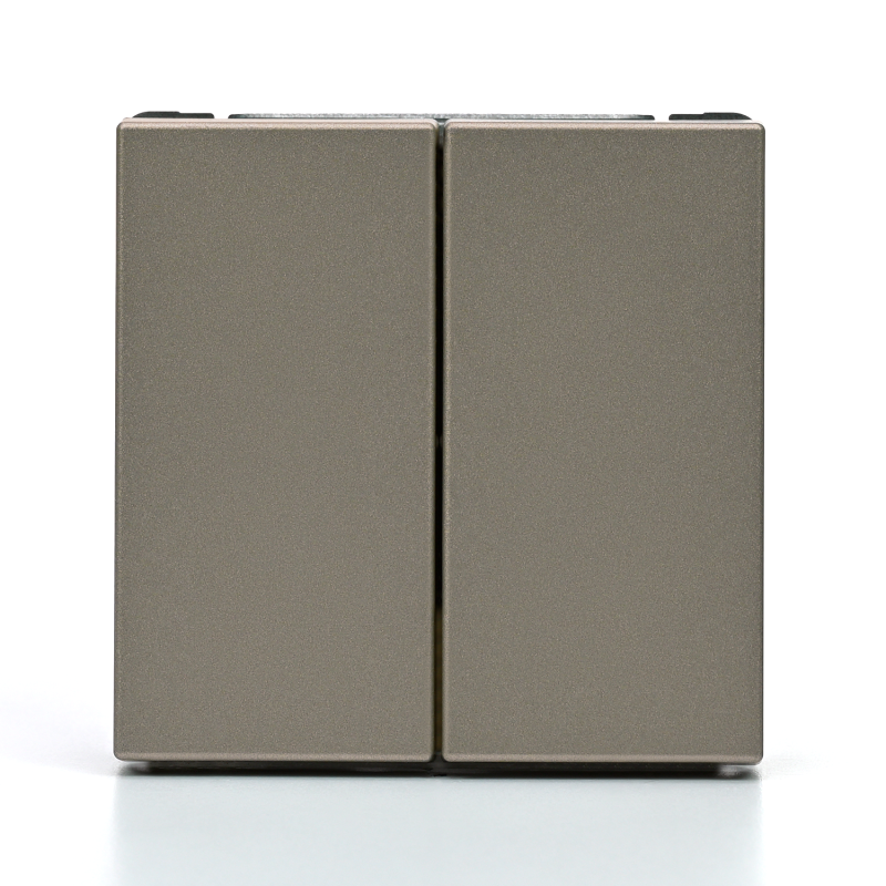 Выключатель 2-кл. ArtGallery (сх. 5) 10AX механизм шампань SE GAL000551