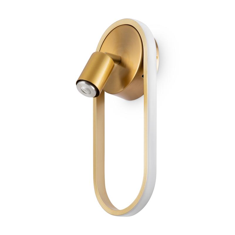 Светильник Tumbler 14Вт GU10х1 IP20 бра настен. Freya FR6074WL-L10G