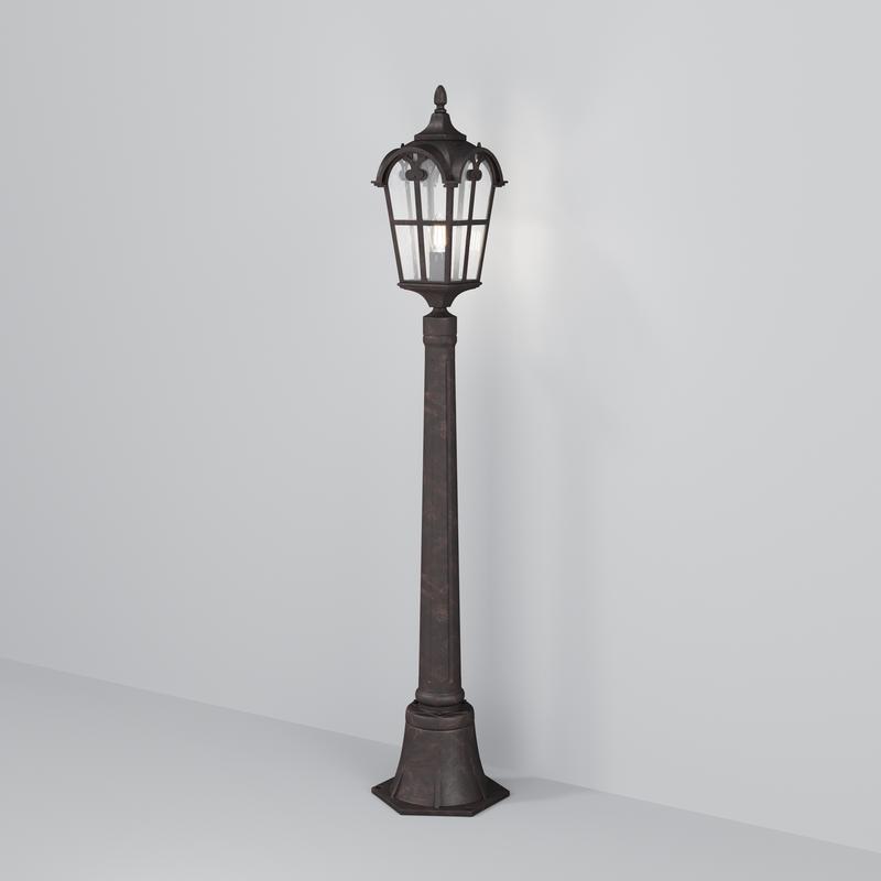 Светильник Albion 1х60Вт E27 IP44 ландшафтный Maytoni O413FL-01BZ1