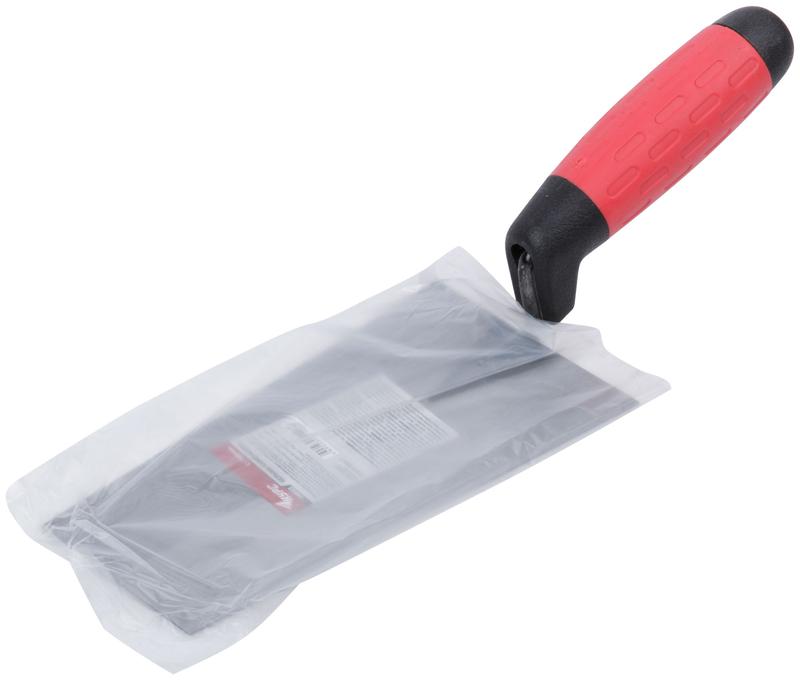 Мастерок каменщика 180мм прорезиненная ручка КУРС 04933