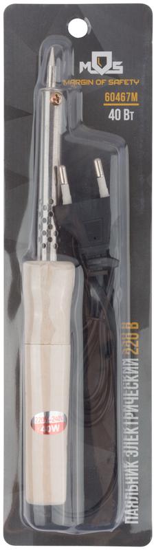 Паяльник 40Вт деревянная ручка MOS 60467М