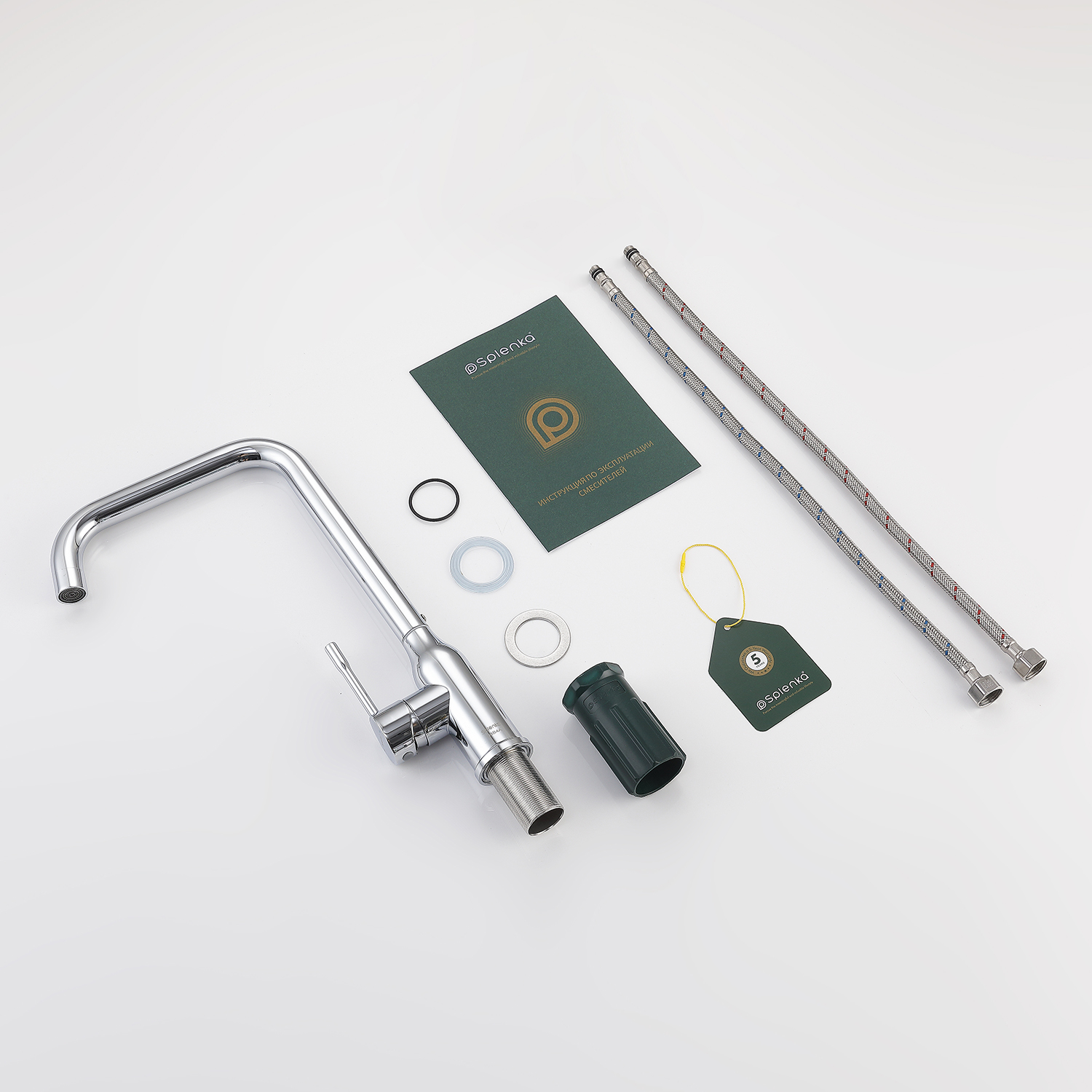 Смеситель для кухни Splenka S206.40, хром