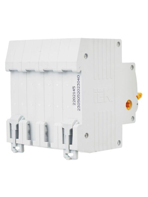 Выключатель нагрузки (мини-рубильник) 4п 40А ВН-32 KARAT IEK MNV10-4-040