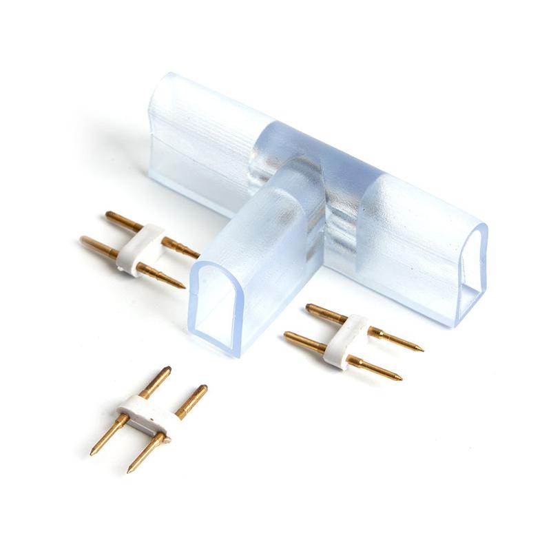 Соединитель Т-образный для светодиодной ленты 220В LS720 ( 2835) LD512 FERON 48207