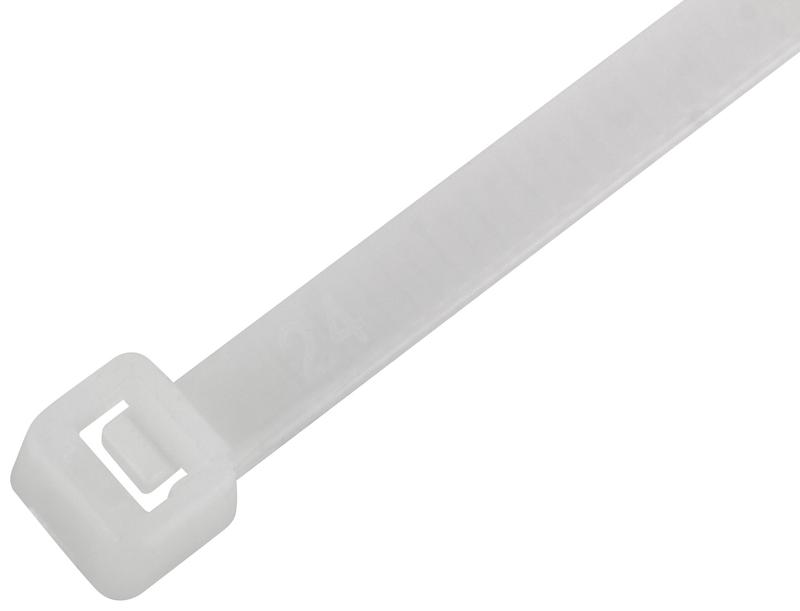 Хомут для проводов 4.8х400мм нейлон. бел. (уп.100шт) FIT 60378