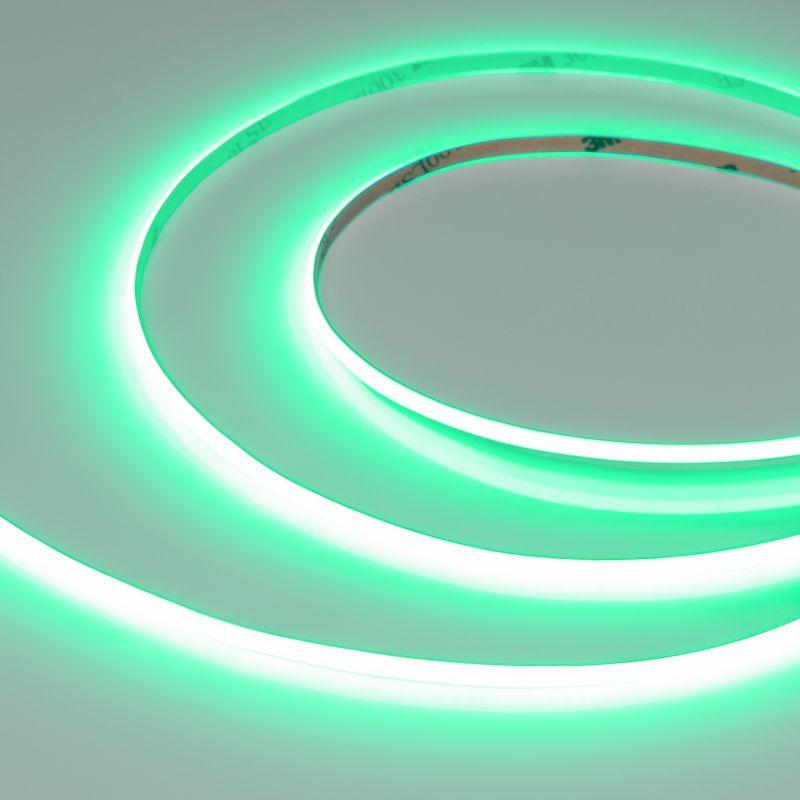 Лента светодиодная COB-X480-4mm 24V Green 4Вт/м IP20 (уп.5м) Arlight 046906