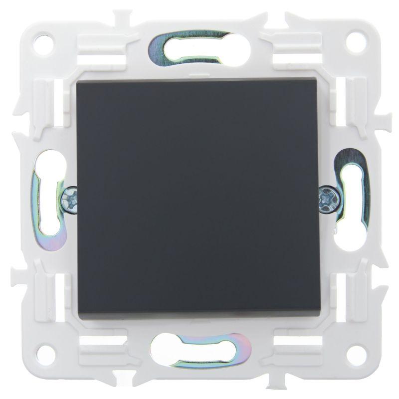 Выключатель 1-кл. SKANDY 10А SK-V01T титан IEK SK-V10-0-10-K48