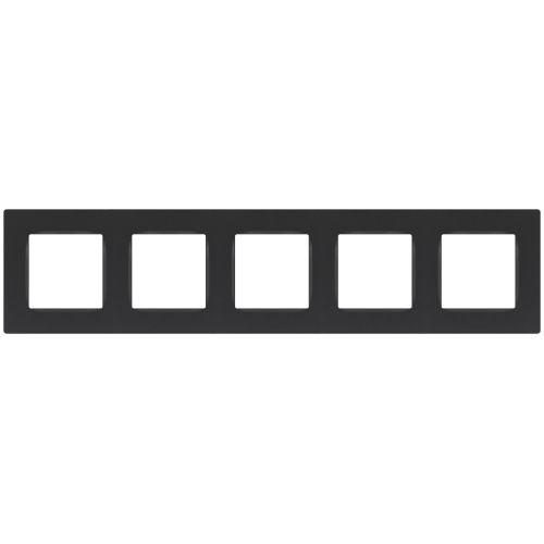 Рамка 5-м 12-5205-12 Классик графит Эра Б0067784