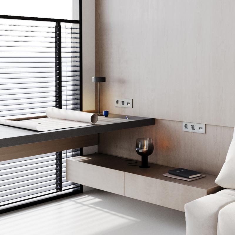 Рамка 3-м S70 пластик. сталь Voltum VLS100305