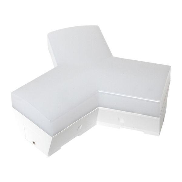 Коннектор фигурный для светодиод. линейных светильников ДБО-Y 10Вт 4000К IP20 бел. LUMA EKF LBL-Y-10-W-4000