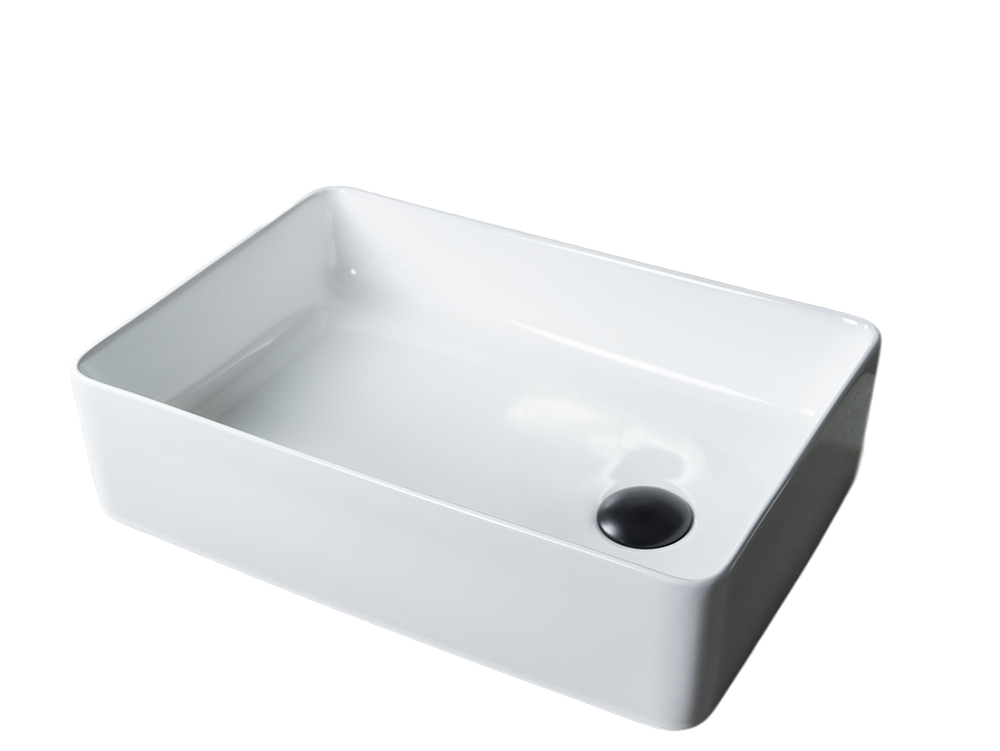 Раковина Gid N1205 51240 накладная белая 50.5x34.5x12.5