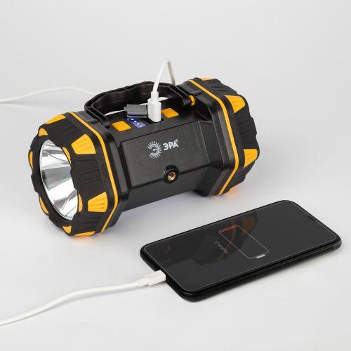 Фонарь-прожектор светодиодный аккумуляторный PA-808 "Практик" 15Вт IP40 Li 5400мА.ч рабочий многофункциональный Эра Б0058231