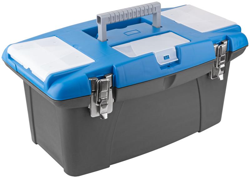 Ящик для инструментов 480х275х230мм с металлическим замком MOS 65539М