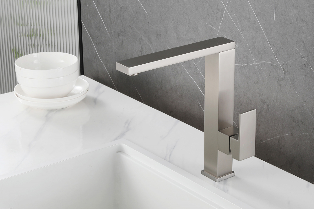 Смеситель ABBER Daheim AF8214SP для кухни, сатин