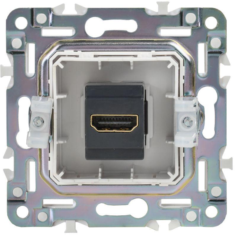 Розетка HDMI SKANDY SK-H01W арктич. бел. IEK SK-H10-K01