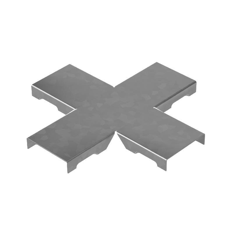 Крышка Х-разветвителя прямого 50мм "ПЛЮС" HD КМ PL18662