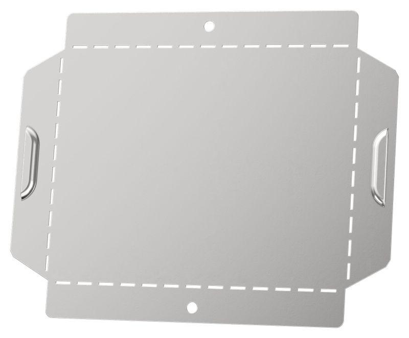 Крышка для угла вертикал. внешн. 90град. 50х200 0.6мм ESCA 3 IEK ES3-PVD-90-050-200-06