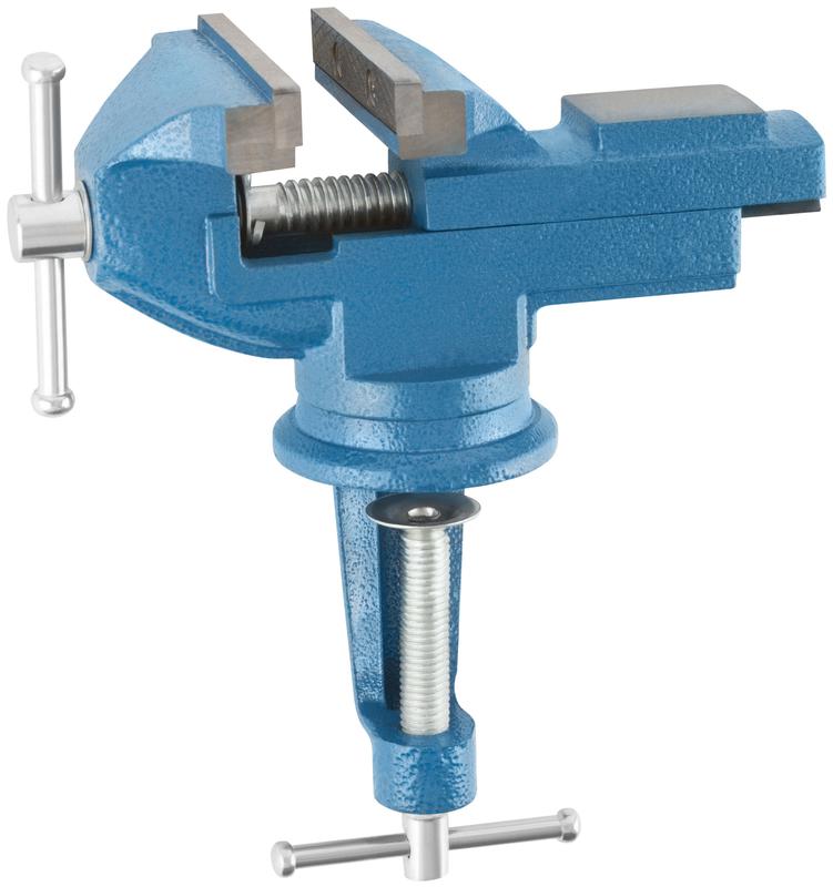 Тиски настольные поворотные усиленные 80мм 1.8кг FIT 59508