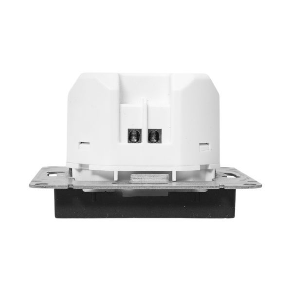 Розетка СП Эпика USB-С быстрая механизм черн. EKF UP1-SOB-USBCF