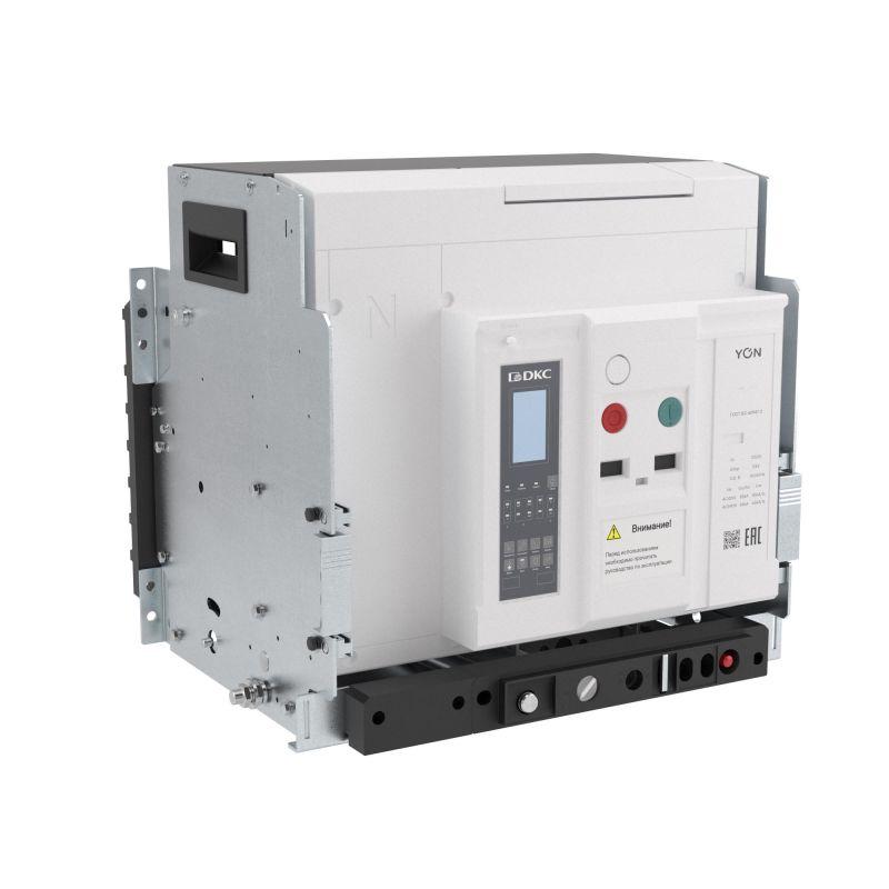 Выключатель автоматический воздушный 4P 2500А 85кА pro ANX25H расцепитель ETH выкатн. горизонт./вертикал. подключение YON ANX25HN4DH722200K