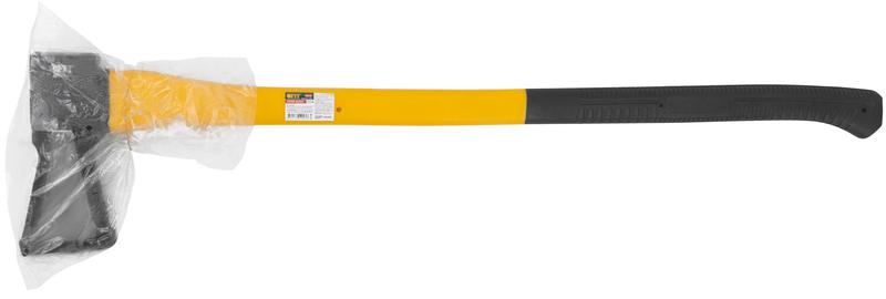 Топор-колун "ушастый" кованый 2500г фибергласовая длинная ручка FIT 46156