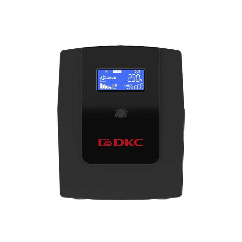 Источник бесперебойного питания ИБП Info LCD 1200В.А IEC C13 (4) USB + RJ45 DKC INFOLCD1200I
