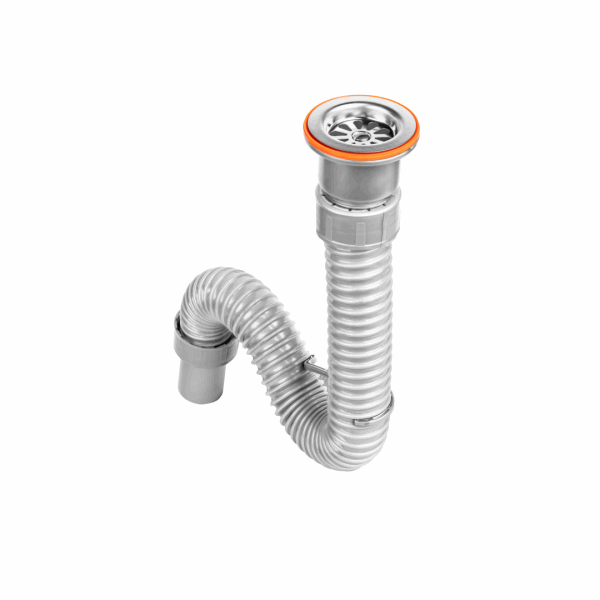 Сифон для раковины гибкий с выпуском BETTOSERB