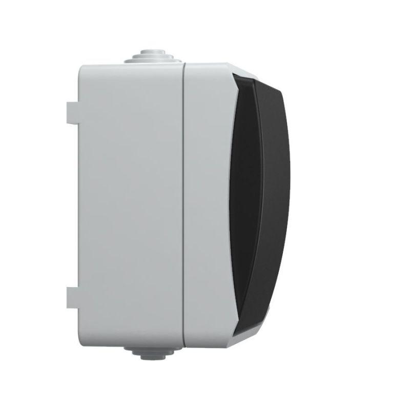 Выключатель проходной 1-кл. ОП Форс 10А IP54 ВС20-1-0-ФСр 250В сер. IEK EVS10-K03-10-54-DC