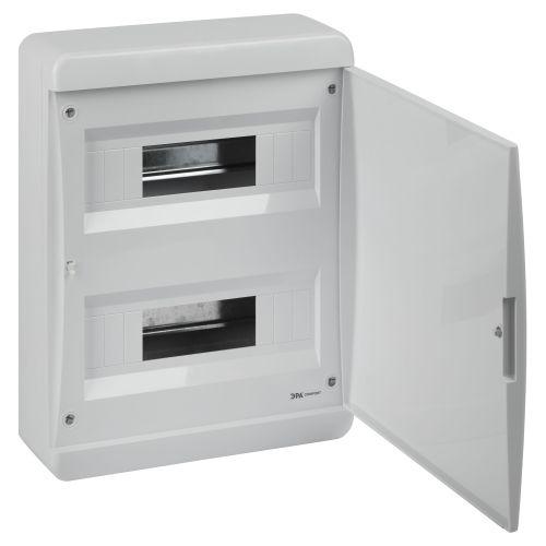 Корпус навесной COMFORT ЩРН-П-24 IP41 пластик. бел. Эра Б0067499