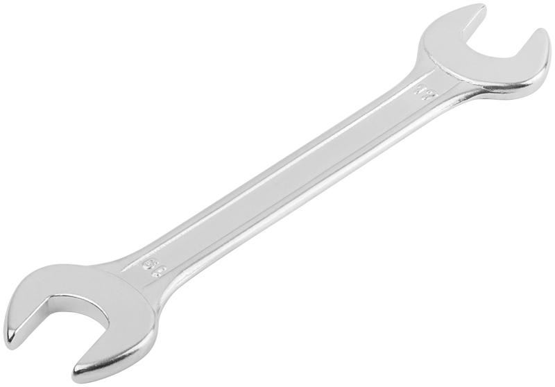 Ключ рожковый "Хард" хромированное покрытие 17х19мм FIT 63487