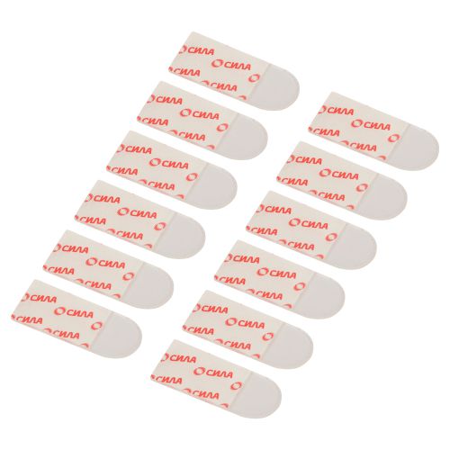 Полоска клейкая двусторон. сменная малая до 800г прозр. SDSS-S-T12 (уп.12шт) СИЛА Б0065036