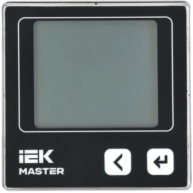 Амперметр цифровой щитовой 1ф RS-485 72х72 LCD MASTER IEK MI-DA11-6-1-1-LCD