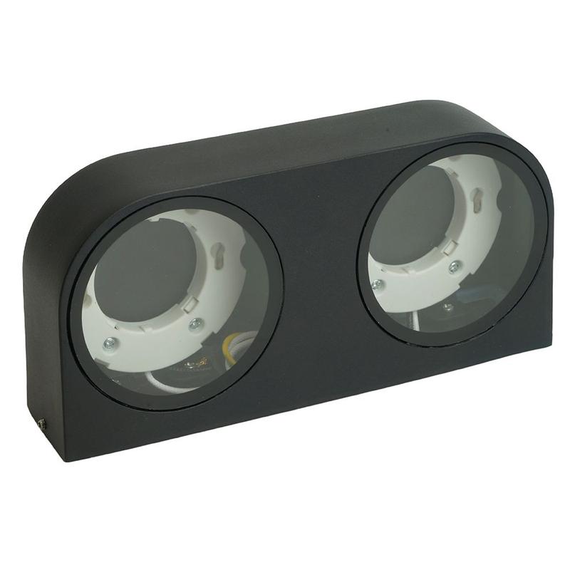 Светильник садово-парковый 230хH1203 черн. (на стену) FERON 51328