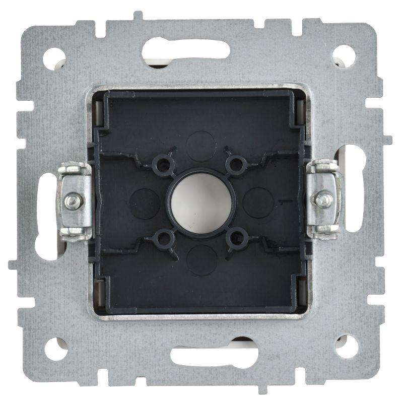 Заглушка BRITE МЗ10-БрАБ с суппортом механизм арктич. бел. IEK BR-PL10-K91