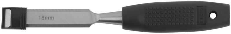 Стамеска CrV с пластиковой ручкой 18мм FIT 43118