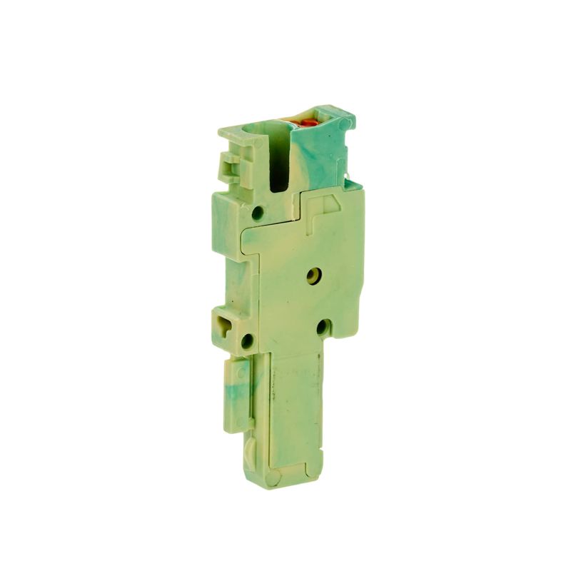 Штекер заземления наборный "левый" зажим push-in 1 точка подключения 2.5кв.мм DKC VPR-P-2.5-L-PE