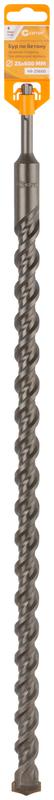 Бур по бетону Profi Plus двойн. спираль три пылеотводящие кромки 25х600мм Cutop 49-25600