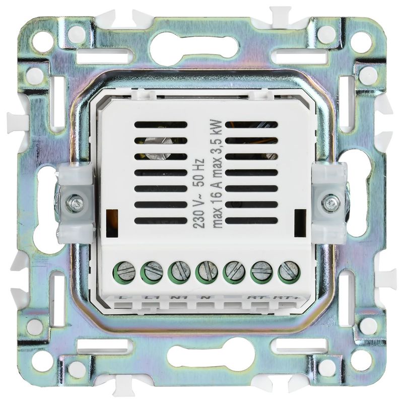Термостат электронный SKANDY SK-T01W с индикацией арктич. бел. IEK SK-RT11-K01