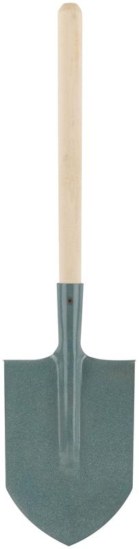 Лопатка туристическая 145х210х580мм с деревянным черенком 77232