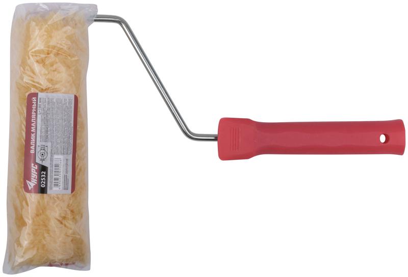 Валик 180мм d40/76мм ворс 18мм бюгель 6мм стержневая система полиакрил. нитяной КУРС 02532