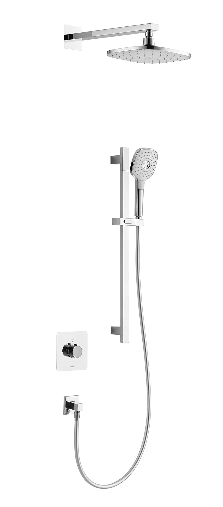 Душевой комплект ARROW AG3731CP-1 c внутренней частью, хром