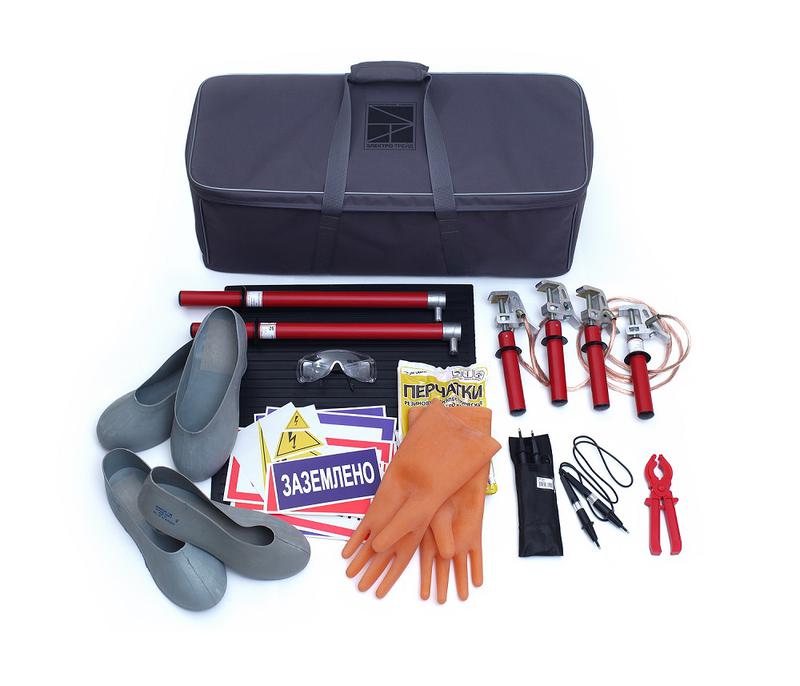 Комплект средств защиты до 1000В КСЗ-1Э ЭЛЕКТРО ТРЕЙД ET-KSZ-1E-PECO