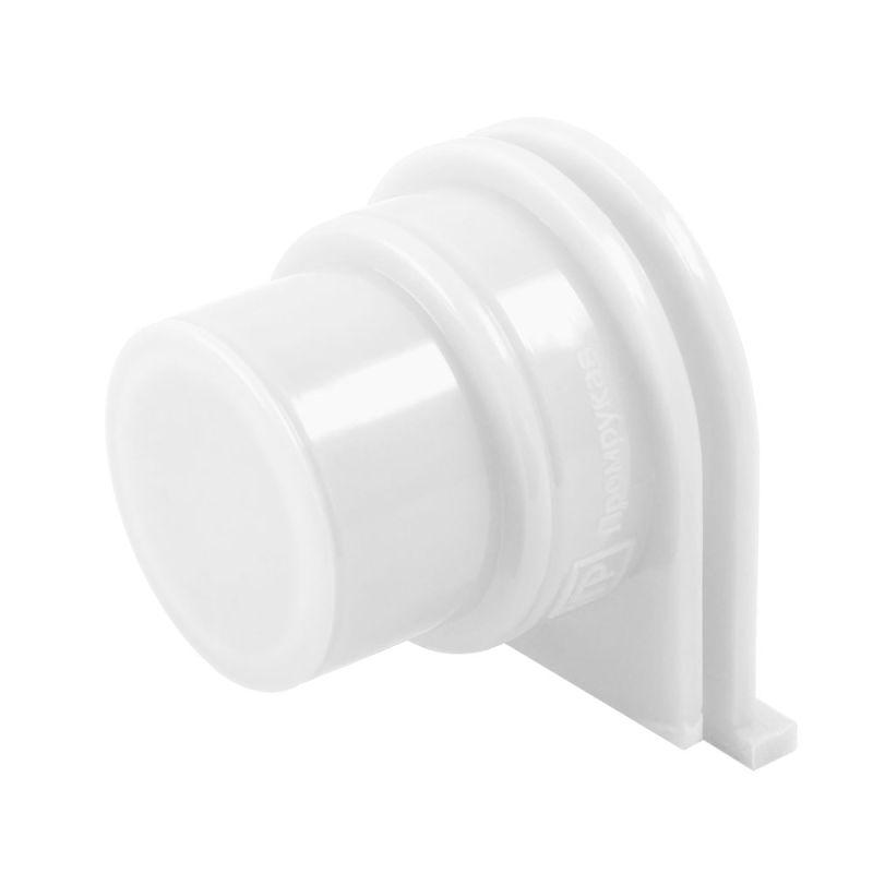 Переходник для трубы гофрированной универсальный бел. (уп.50шт) Промрукав PR13.0321