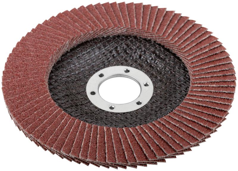 Круг лепестковый торцевой плоский 125мм P 80 MOS 39876М