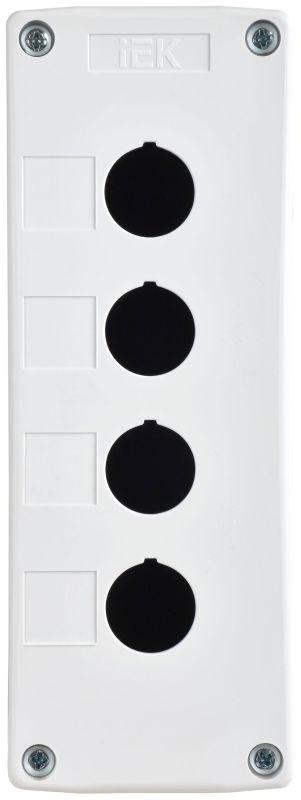 Корпус КП104-Р 4-м для кнопок бел. IEK BKP10-4-K01-R