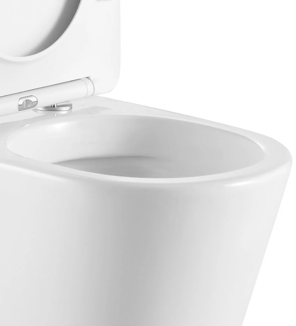 Унитаз SANTA Aria подвесной безободковый широкий Ceruttispa CT9666 (485х410х355)