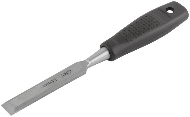 Стамеска CrV с пластиковой ручкой 16мм FIT 43116