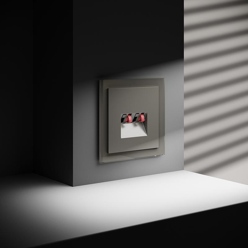 Розетка акустическая 4-м СП S70 механизм шелк Voltum VLS060304