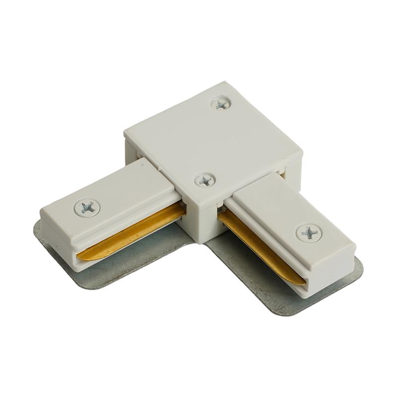 Коннектор угловой для шинопровода бел. LD1021 для CAB1007 FERON 51899